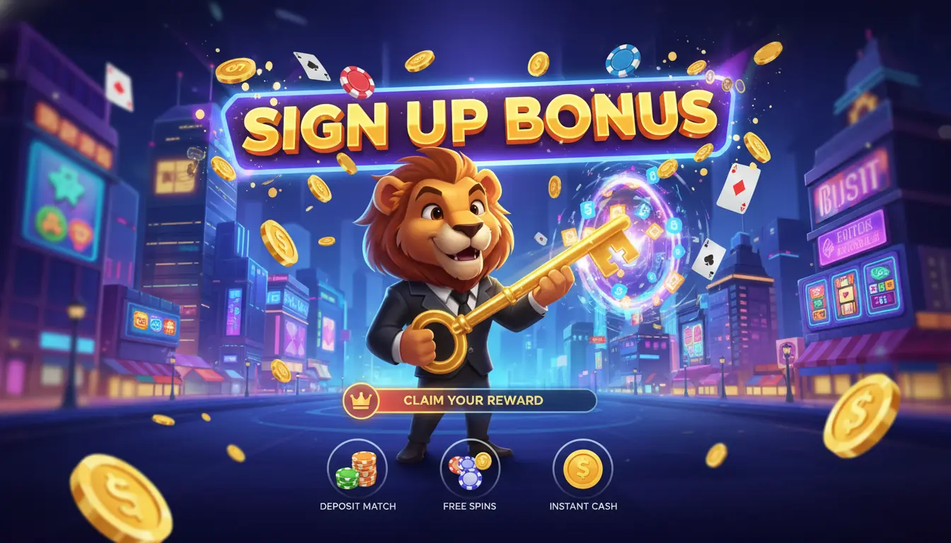 Ilucki casino sign up bonus