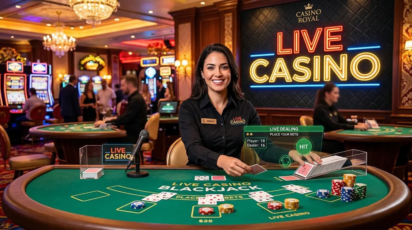 Ilucki live dealer casino